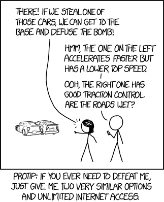 xkcd-comic-decision::Source: https://xkcd.com/1801/