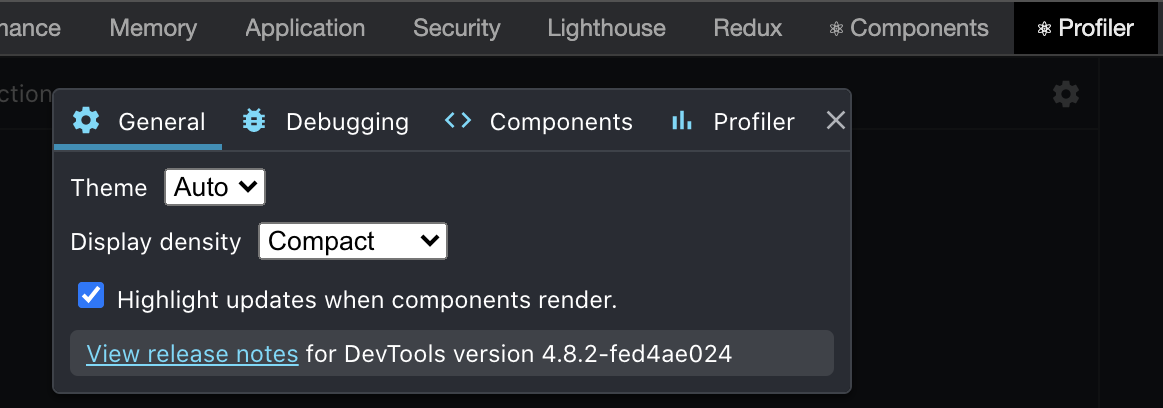 profiler::Highlight updates when components render